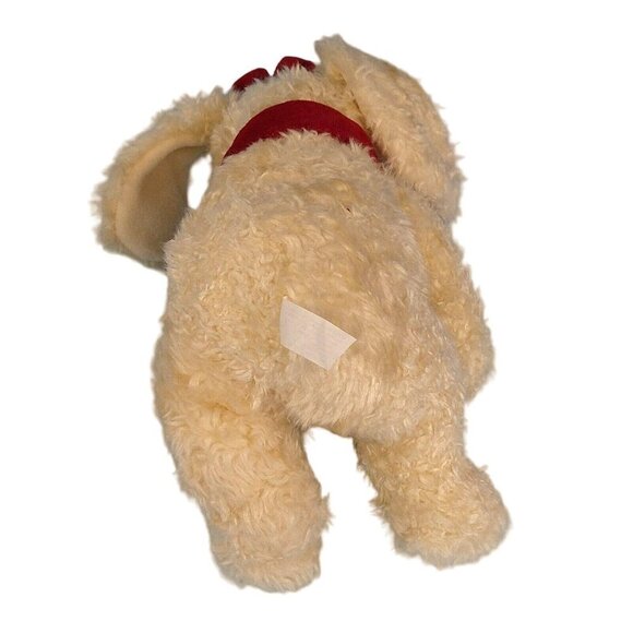 Commonwealth Darla and Darby Christmas Dog Puppy Cream Toys R Us For All Ages - Picture 8 of 9